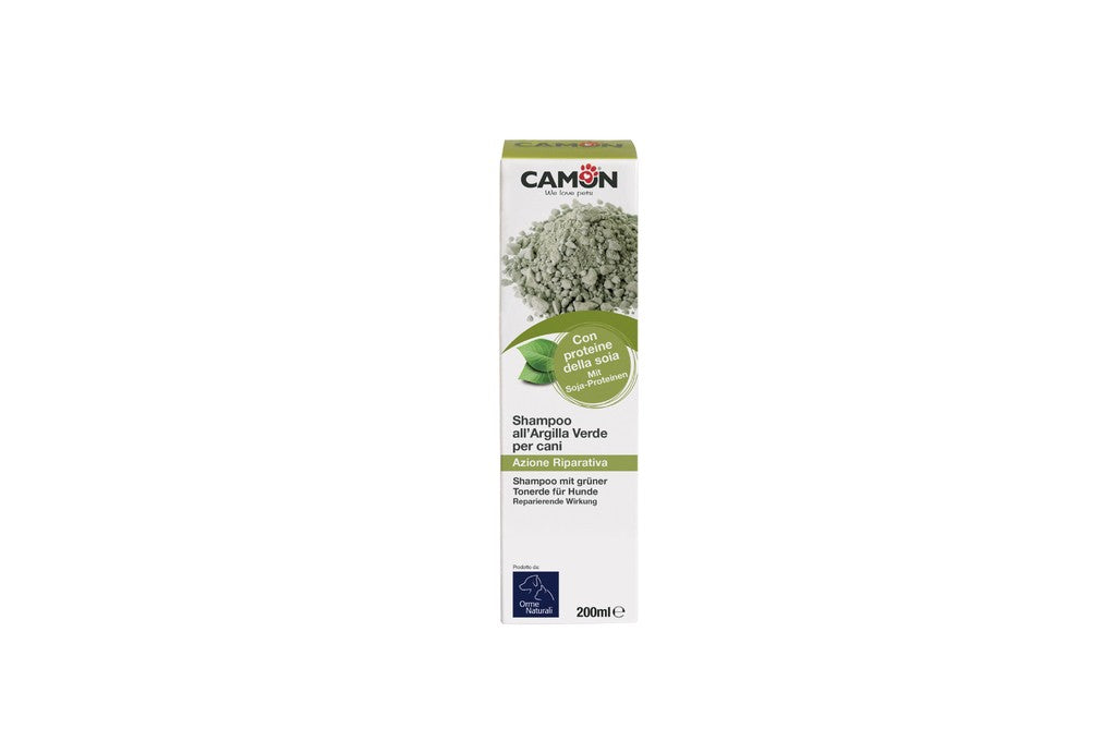 Camon Shampoo Argilla Verde Cani e Gatti 200 ml Camon Shampoo Argilla Verde Cani e Gatti 200 ml